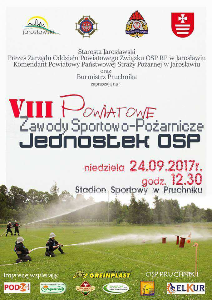 VIII Powiatowe Zawody Sportowo - Pożarnicze Jednostek OSP