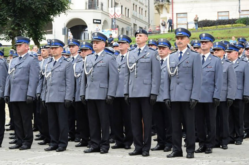 Wojewódzkie obchody Święta Policji w Przemyślu