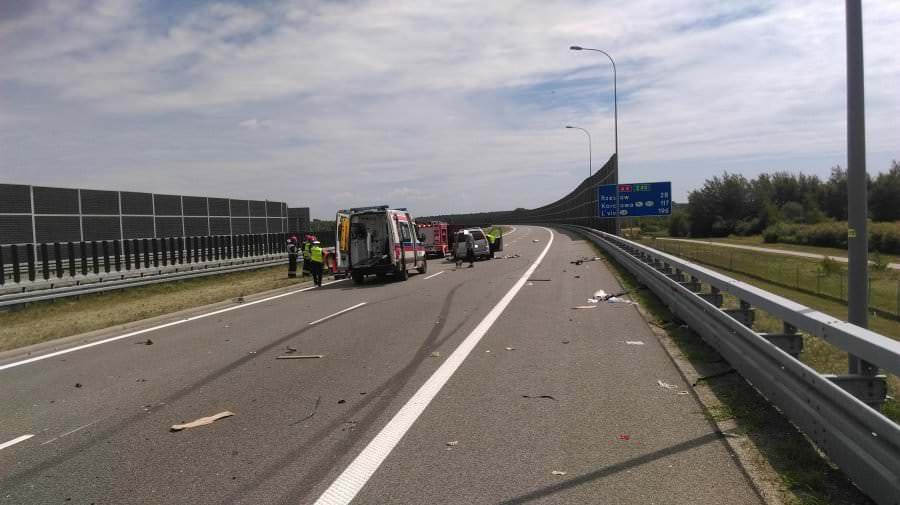 wypadek na A4