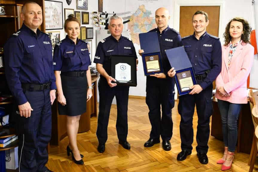 spotkanie z policjantami