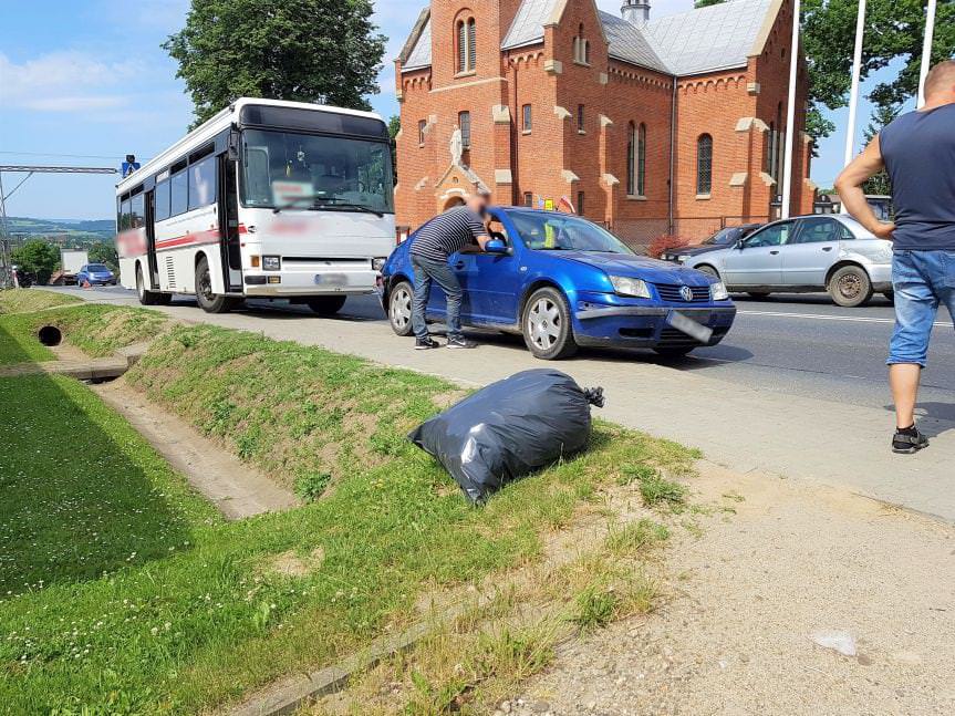 MIEJSCE PIASTOWE. Dwie kolizje w jednym czasie