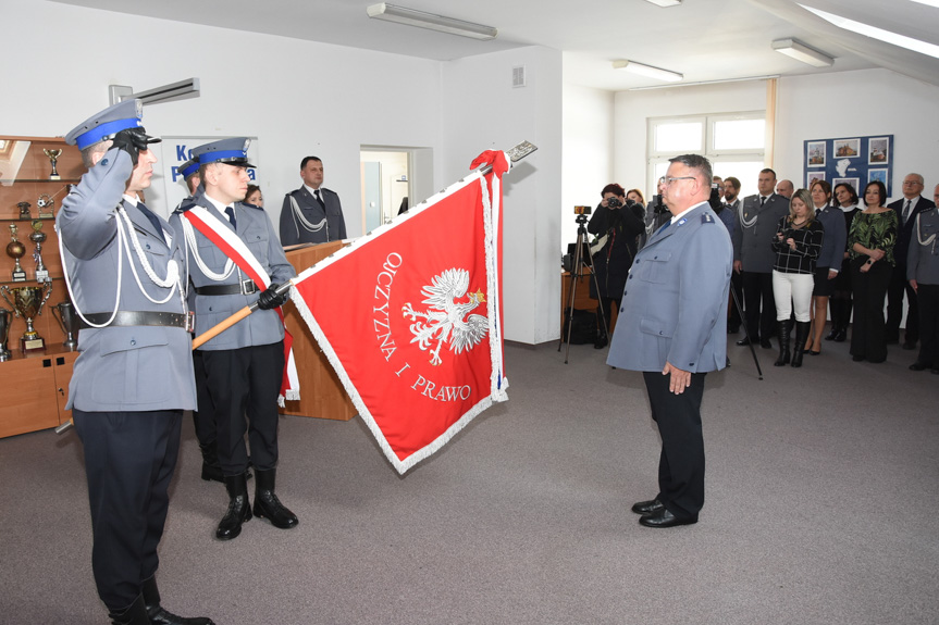 Uroczystość w KPP Sanok