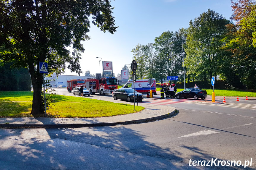 Potrącenie pieszego w Krośnie