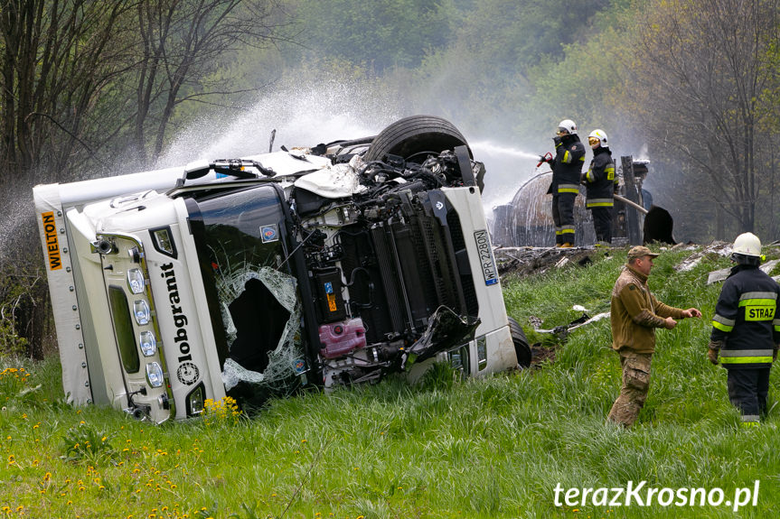 Poważny wypadek drogowy w miejscowości Nowa Wieś