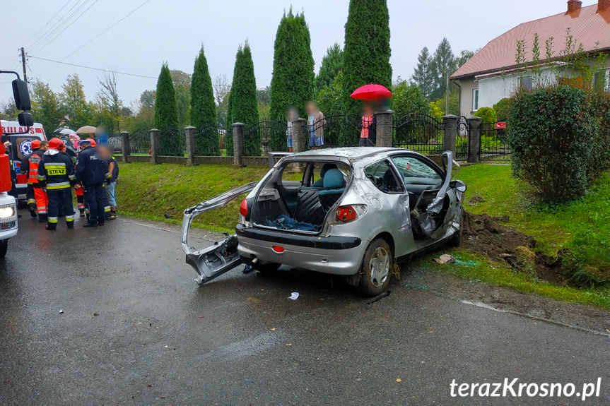 Poważny wypadek w miejscowości Żeglce