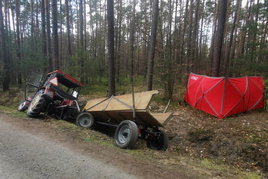 wypadek w Brzózie Królewskiej