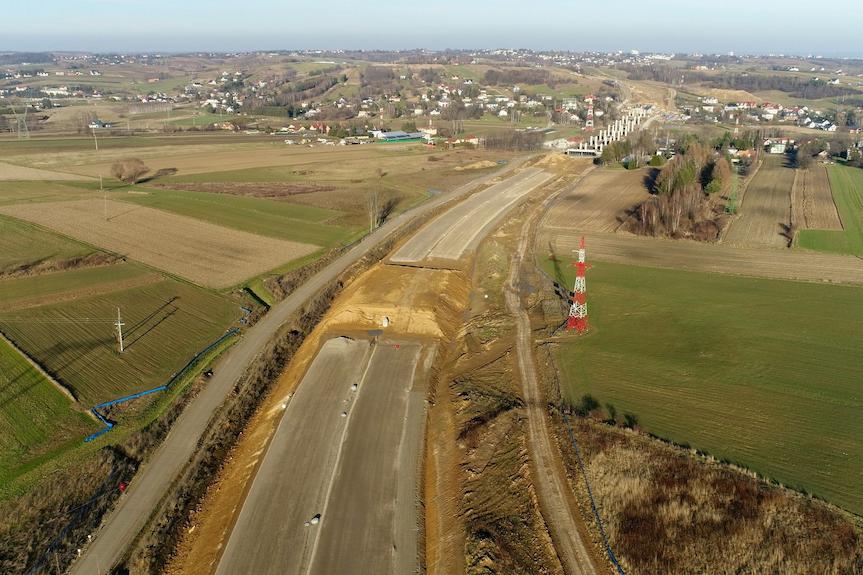 Budowa estakady na S19 Rzeszów Południe - Babica