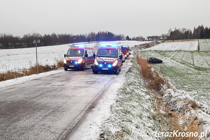 Wrocanka. Wypadek na ul. Świętej Rozalii