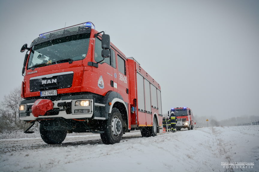 Wypadek busa w Jeziórku