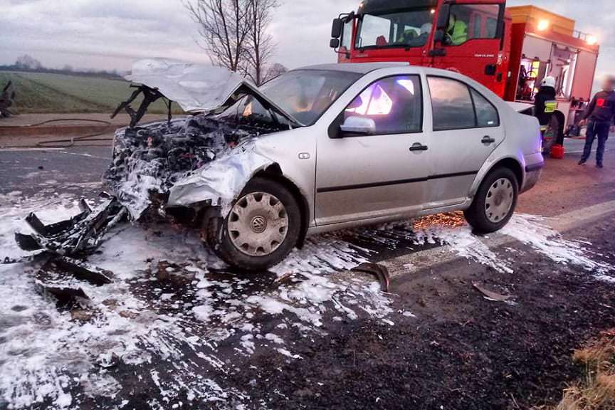 Wypadek w Duńkowicach