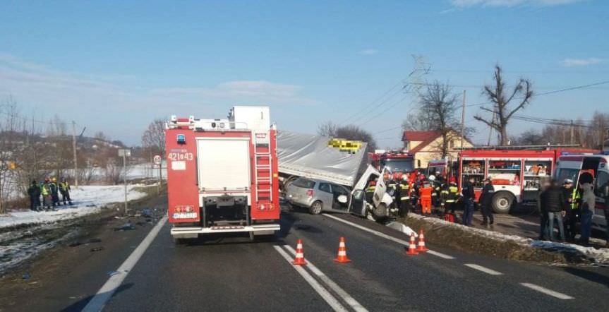 Wypadek w Jaworzu Górnym