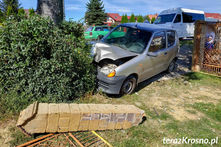 Wypadek w miejscowości Głowienka