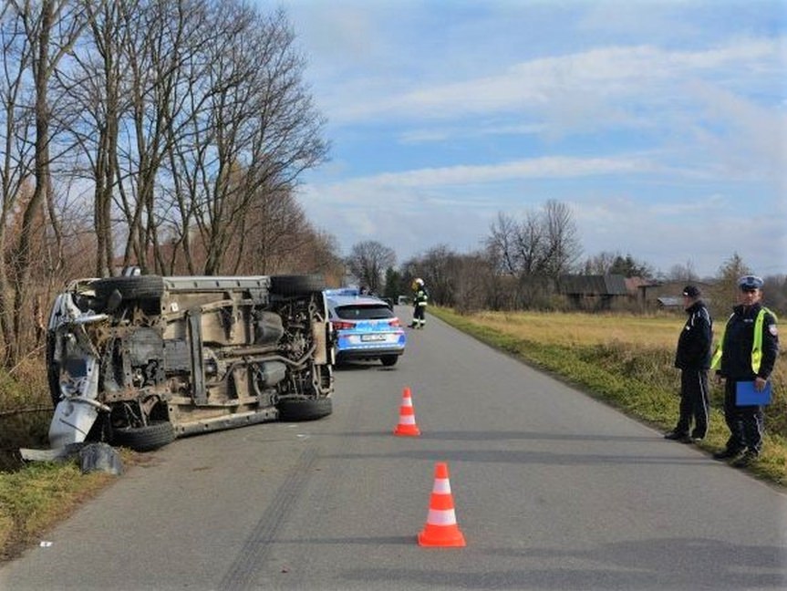 Wypadek w Nienaszowie