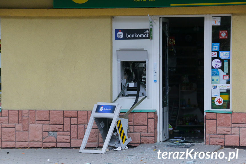 Wysadzili bankomat w Iwoniczu Zdroju