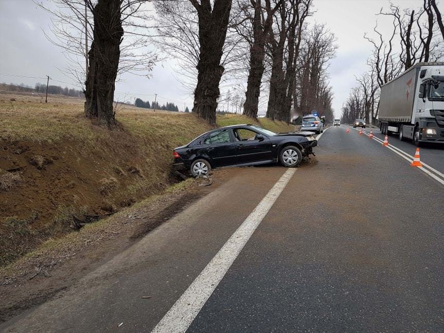 Zboiska. Wypadek na DK19