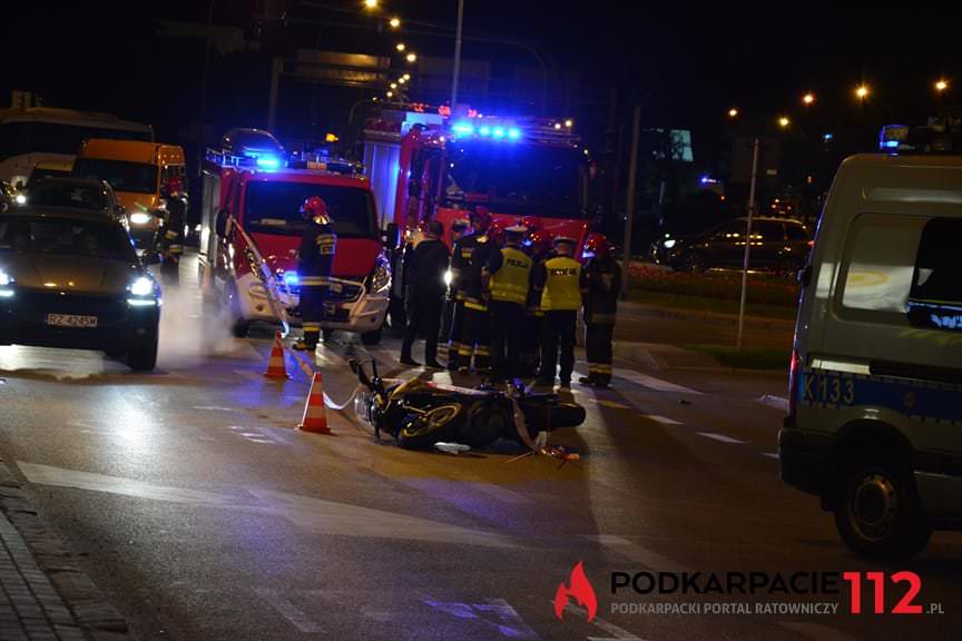 wypadek wozu strażackiego w rzeszowie