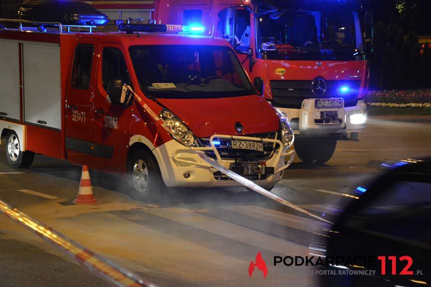 wypadek wozu strażackiego w rzeszowie