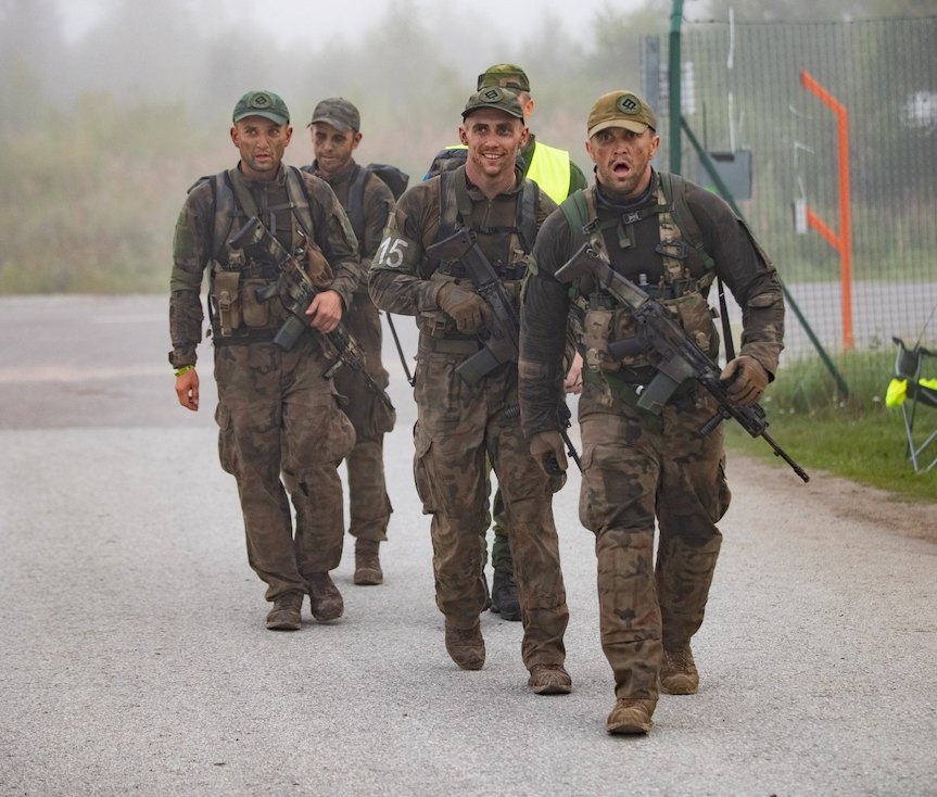 Żołnierze 3 PBOT rywalizowali w Estonii