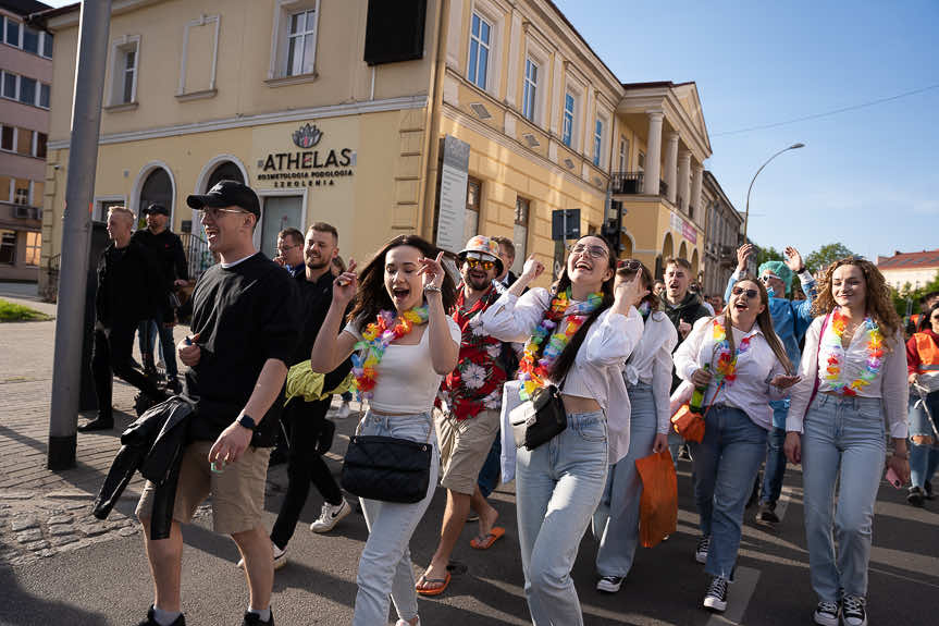 29. Rzeszowskie Juwenalia. Utrudnienia podczas korowodu