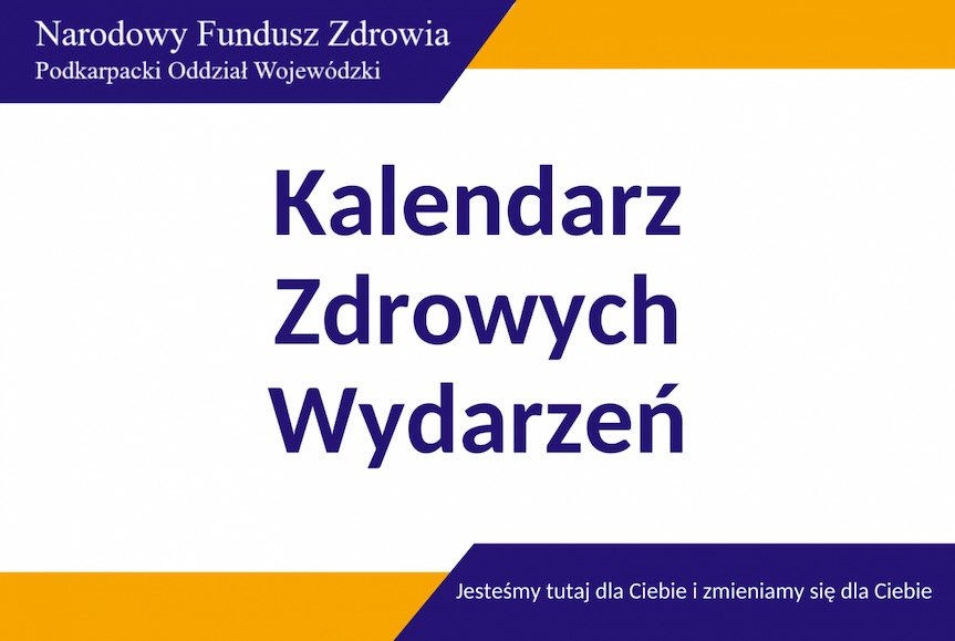 3 x profilaktyka - październikowy Kalendarz Zdrowych Wydarzeń Podkarpackiego NFZ