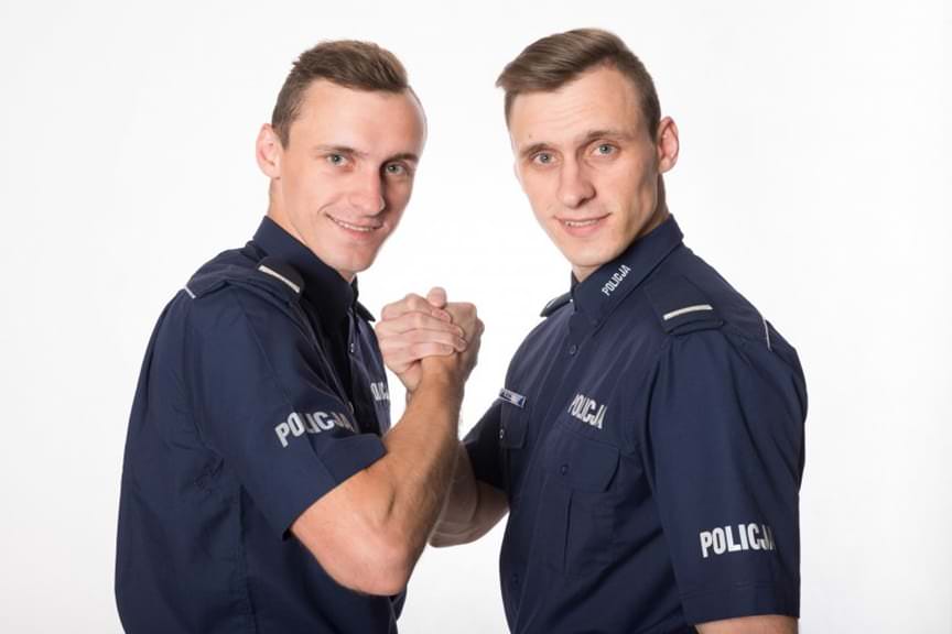 Bliźniacy z policji w mam talent