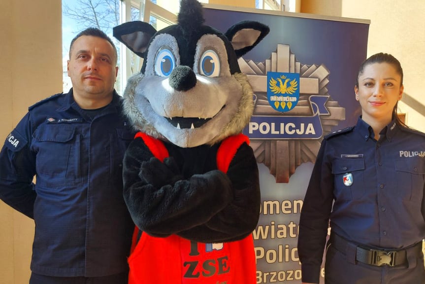 Brzozowscy policjanci spotkali się z uczniami