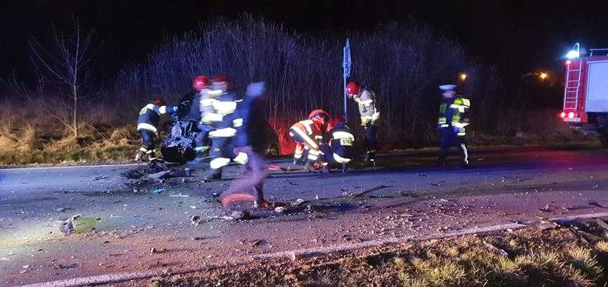 Czołowe zderzenie w Turzym Polu 