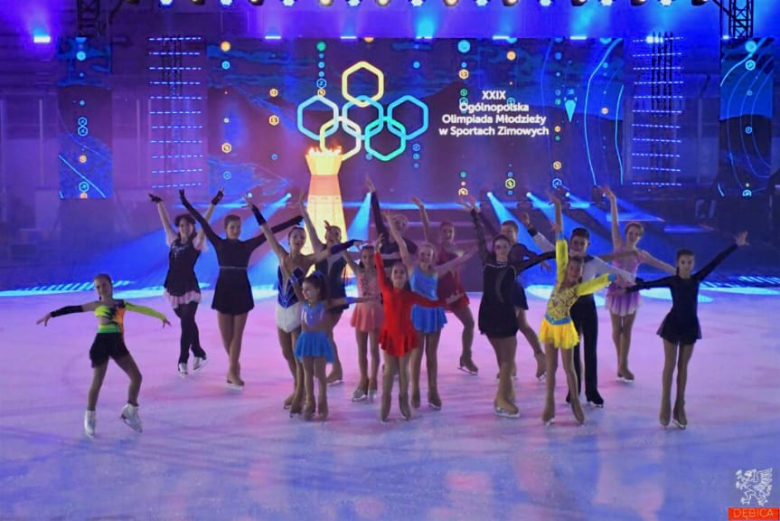 Dębiccy łyżwiarze gwiazdami ceremonii otwarcia Olimpiady Zimowej