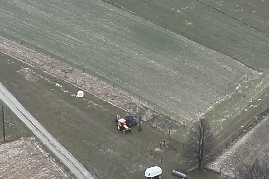 Dron namierzył sprawcę kradzieży