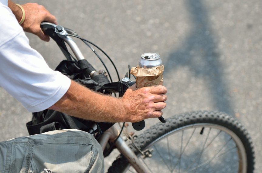 Dwóch pijanych rowerzystów ukaranych mandatem 