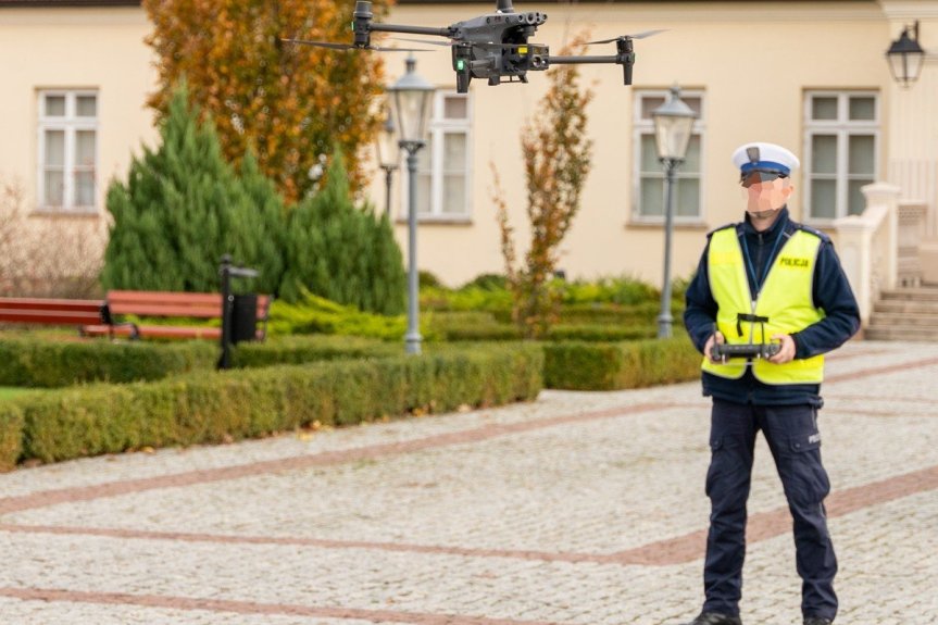 Działania "P-4" z wykorzystaniem policyjnego drona