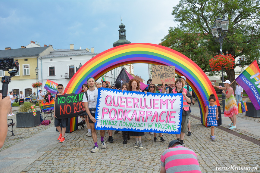 Przez Krosno przeszedł Marsz Równości [ZDJĘCIA]