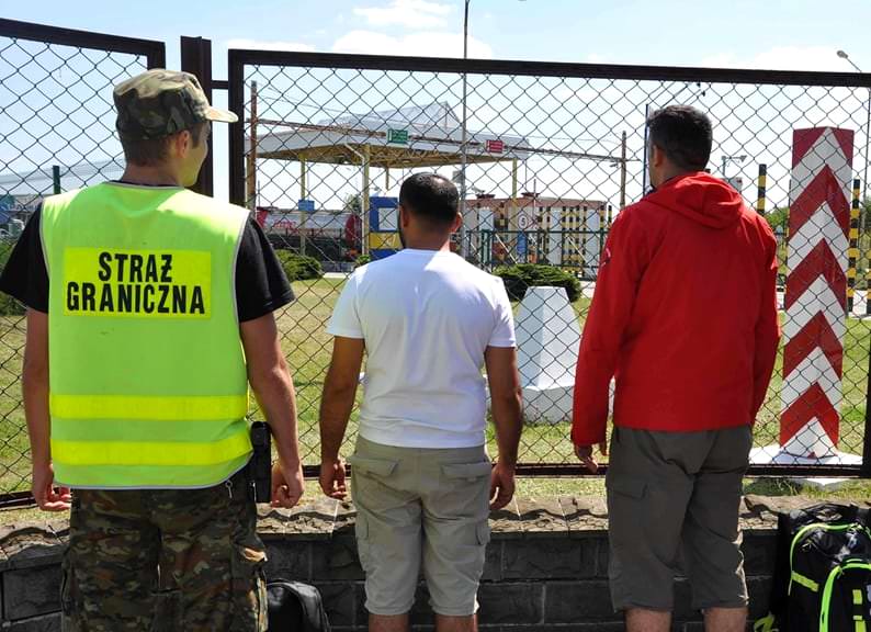 Imigranci z Turcji zatrzymani na granicy w Korczowej
