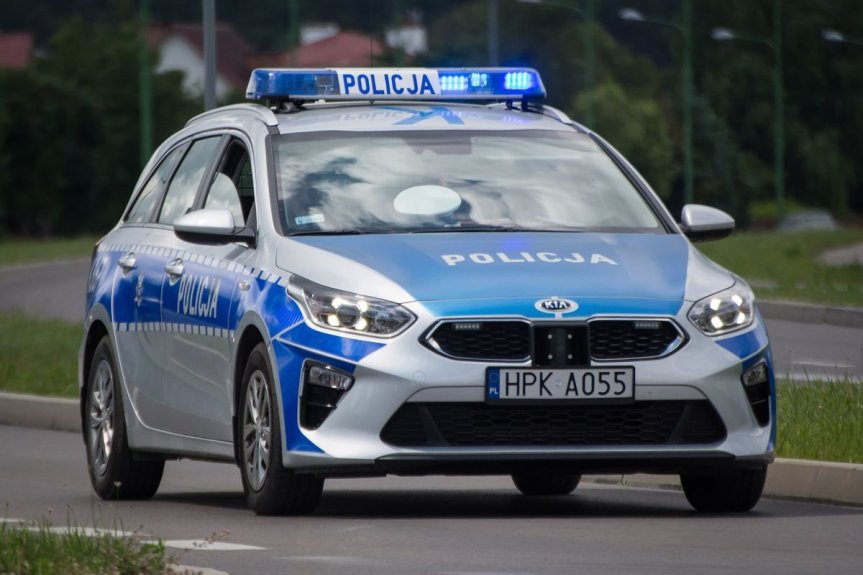 Kierowca toyoty pędził 103 km/h 