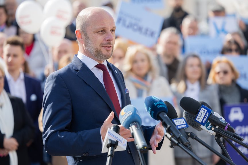 Konrad Fijołek podsumował kampanię prezydencką w Rzeszowie