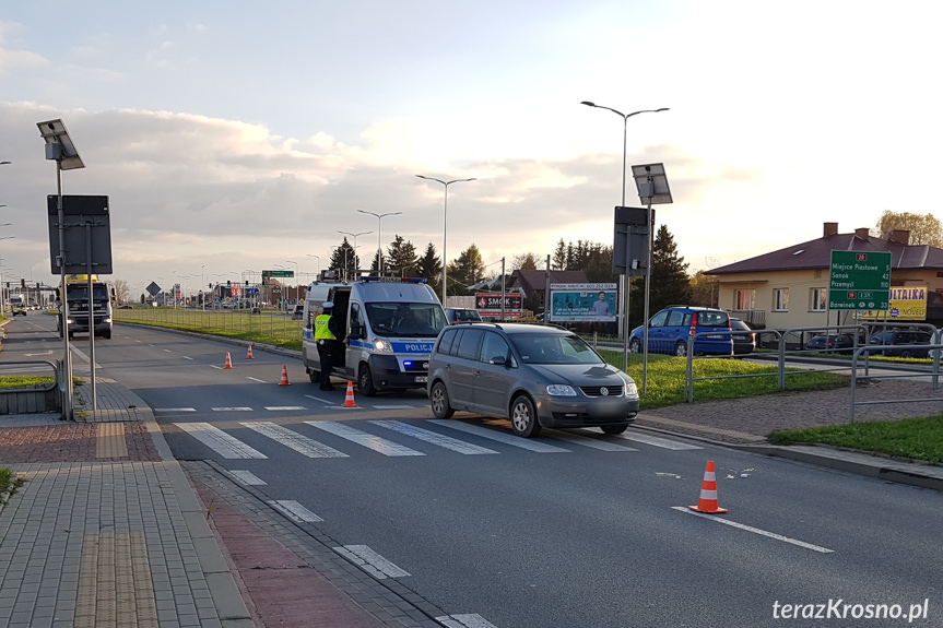 Krosno. Piesza potrącona na pasach
