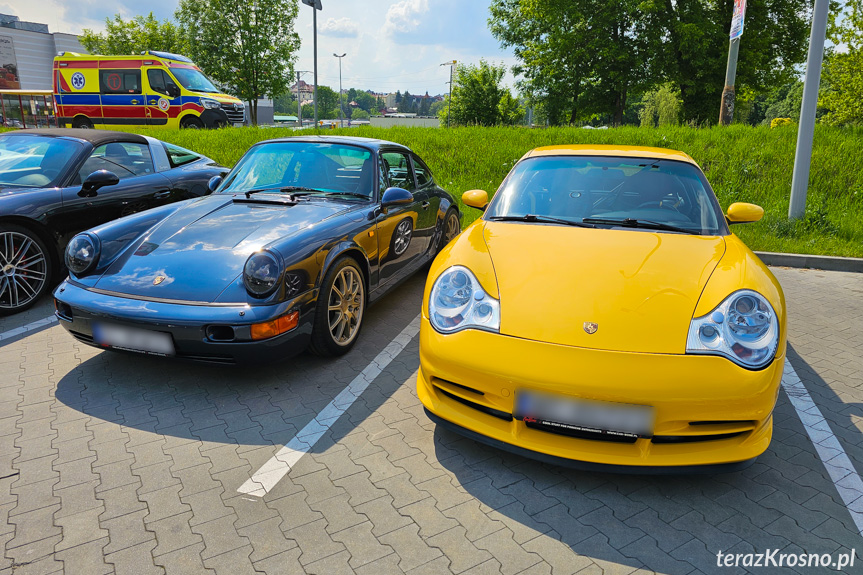 Luksusowe i szybkie. Krosno na trasie Porsche Touring Podkarpacie