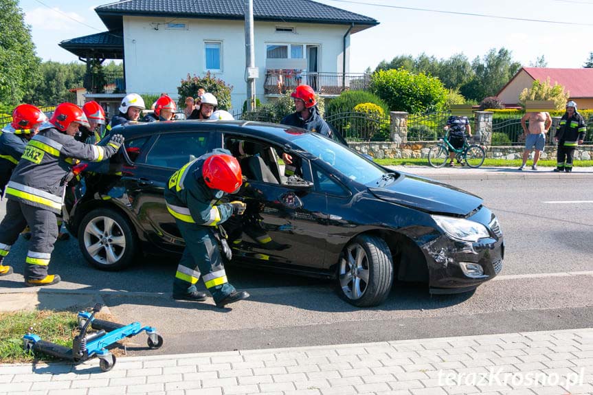 Najechanie na tył ciężarówki w Jedliczu