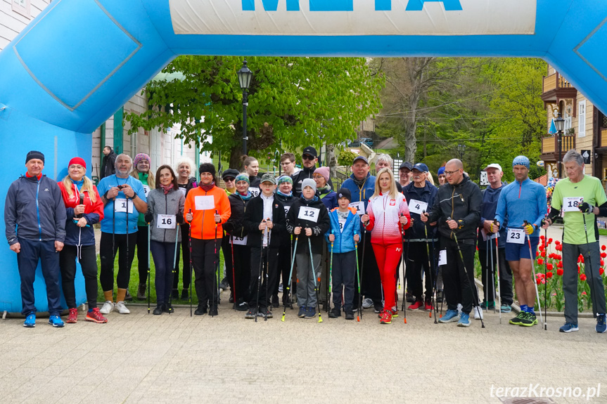 Nordic Walking z Erwiną Wilusz w Iwoniczu-Zdroju 