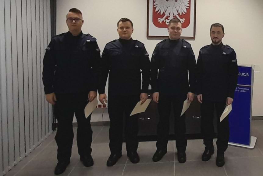 Nowi policjanci złożyli ślubowanie