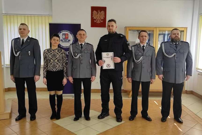 Nowy policjant w leżajskiej komendzie