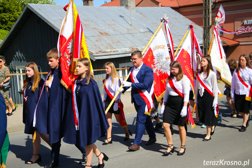 Obchody święta 3 Maja w Rymanowie