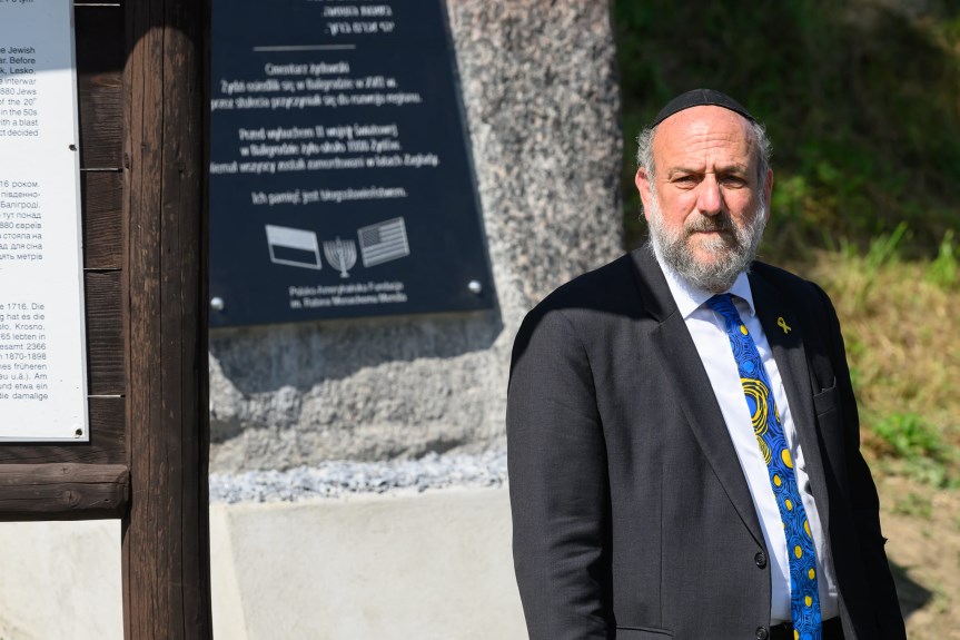 Odsłonięto pomnik upamiętniający Żydów