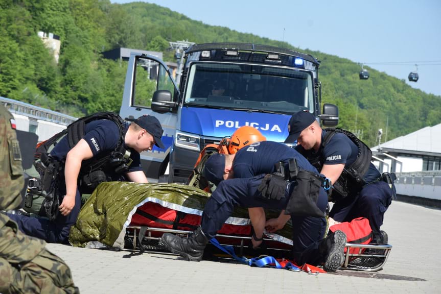 Podkarpaccy policjanci wzięli udział w ćwiczeniach