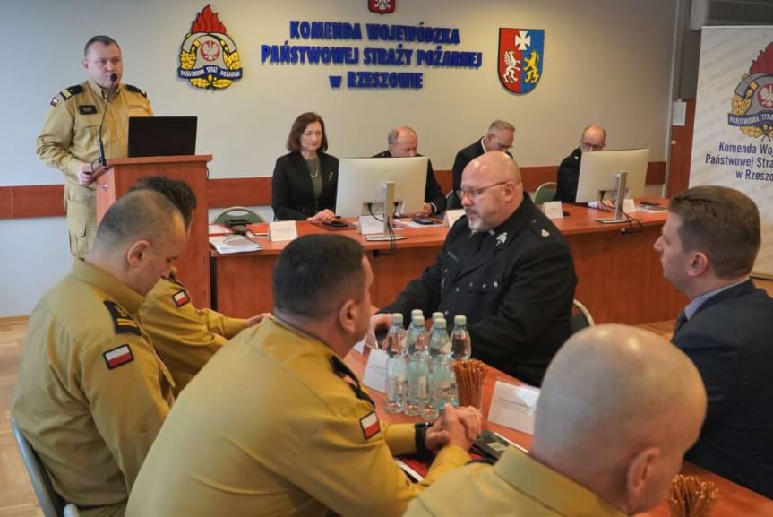 Podkarpacy strażacy podsumowali swoją pracę