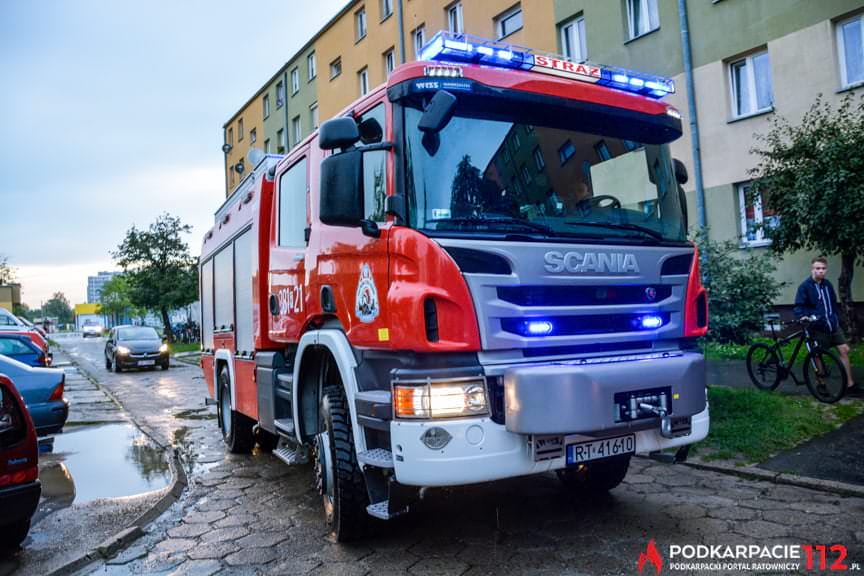 Podtopienia na tarnobrzeskich osiedlach 