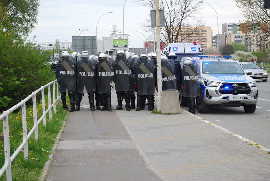 Policja zabezpiecza 89. derby Rzeszowa