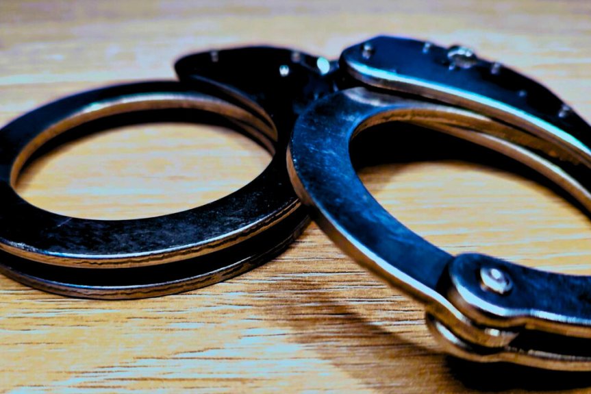 Poszukiwany w rękach policjantów