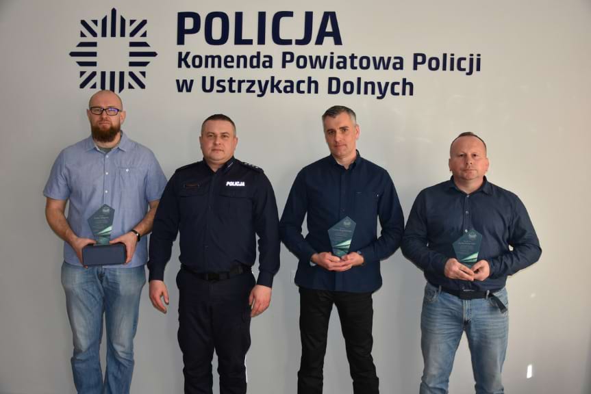 Pożegnanie policjantów emerytów