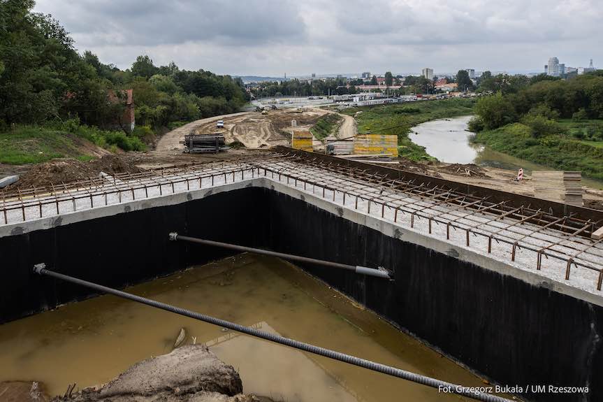 Raport z budowy Wisłkostrady w Rzeszowie